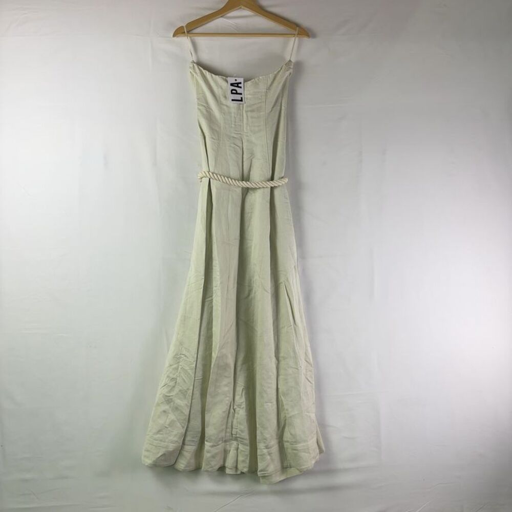 LPA Everli Maxi Dress in Natural - Picture 2 of 4